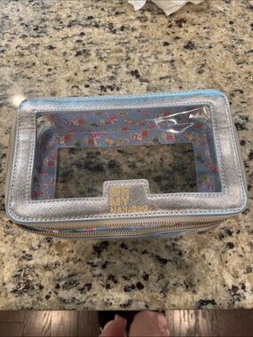 Oh My Mahjongg Silver Clear-Top tile bag